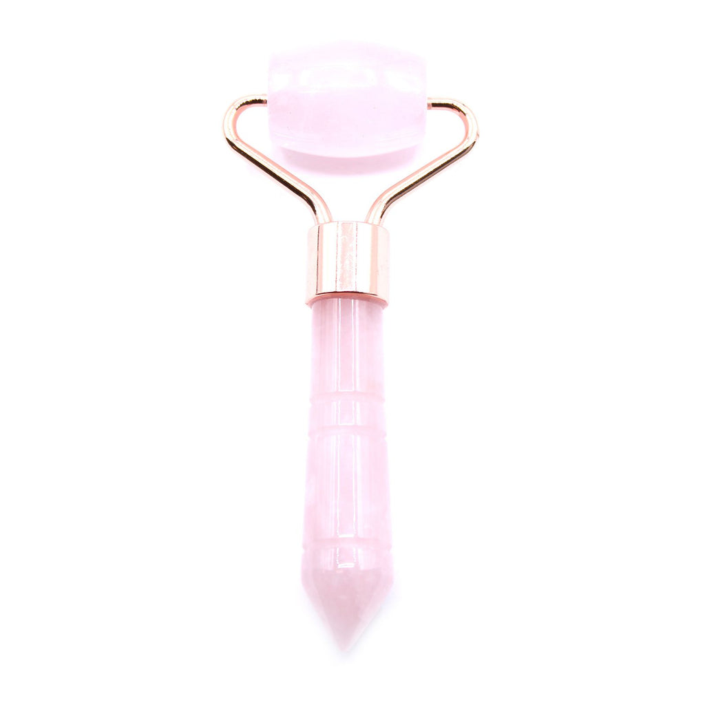Mini Rodillo Facial · Cristal de Roca Natural