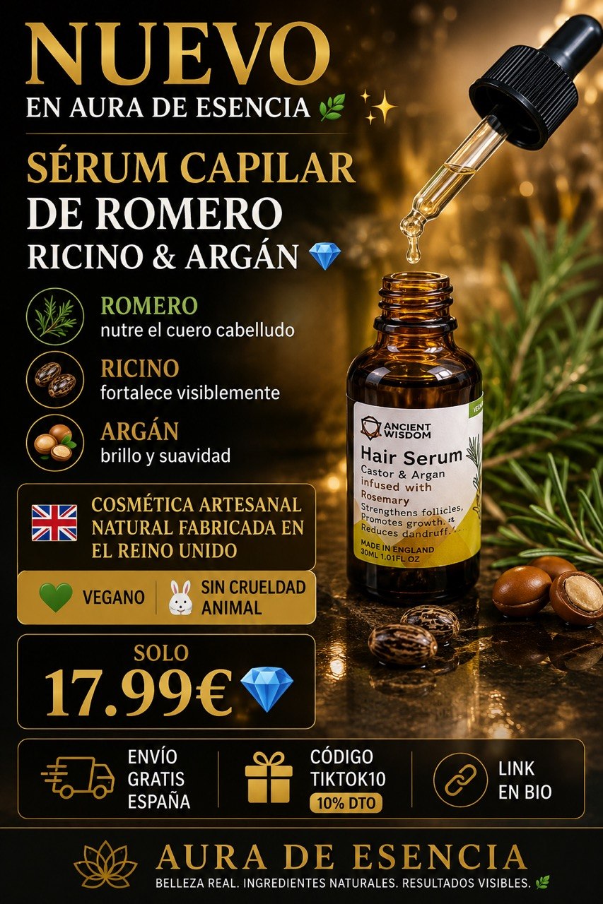 Serum Capilar Organico 30ml- Romero