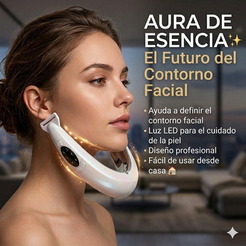 Dispozitivo Facial EMS Microcorriente-Lifting,Firmeza y Anti-Edad en Casa